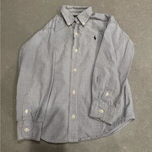 Ralph Lauren Boys Checkered long sleeve Shirt